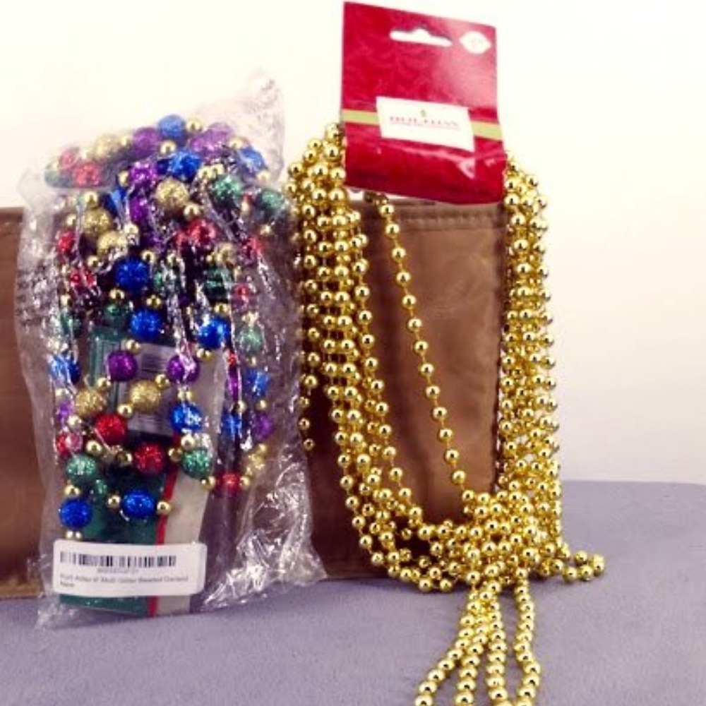 Sparkly Bead Garlands